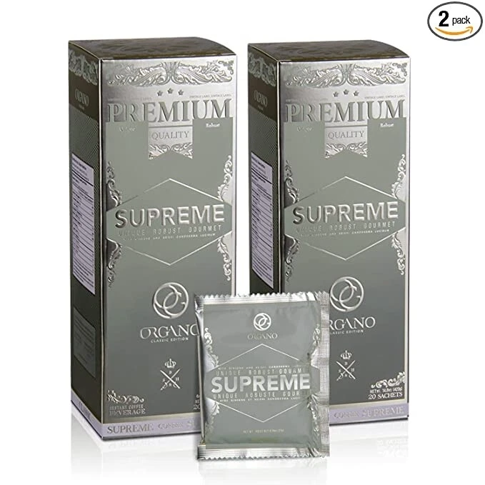 2 boxes of Organo Gold Ganoderma Gourmet – Café Supreme(20 sachets) - Image 1 of 1