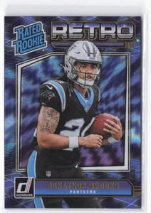 2024 Donruss Jonathon Brooks #3 Rated Rookies Retro - Picture 1 of 2