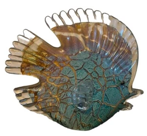 FERMACARTE pesce farfalla tropicale - Blues Verdi Large - Foto 1 di 5