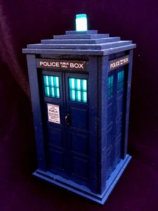 Handmade TARDIS Accent Lamp/Night Light - Picture 1 of 7