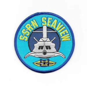 Voyage To The Bottom of the Sea TV Series Seaview Image Embroidered Patch NEW - Picture 1 of 1