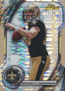 PÚLSAR TROQUELADO QUATERBACK Garrett Grayson radiocontrol #'d/25 saints csu-rams - Imagen 1 de 1