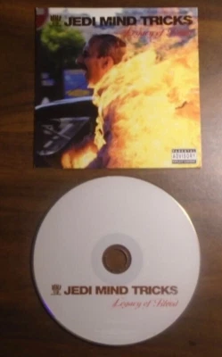 Jedi Mind Tricks Legacy of Blood CD 2005 Babygrande Records Vinnie Paz Stoupe Foto 1 de 4