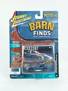 Coches diecast Johnny Lightning 1 64 1964 Shelby Cobra Daytona cupé granero hallazgos - Imagen 1 de 1