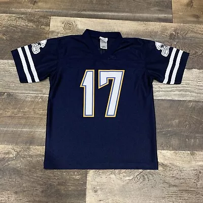 Camiseta deportiva del equipo de la NFL San Diego Chargers Philip Rivers #17 juvenil grande 12-14 Foto 1 de 3