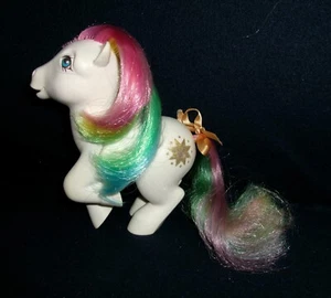 My Little Pony MLP Vintage Rainbow Pegasus Starshine #10 VERY GOOD glittery G1 - Picture 1 of 5