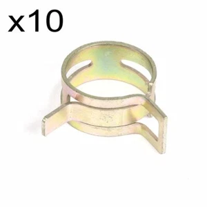 10 PCS 7mm 0.28" Pinch Spring Clips Fuel Silicone Vacuum Hose Clamps Kit - Bild 1 von 4