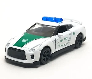 Majorette Nissan GT-R R35 New Dubai Police weiß 1:61 (3") ohne Verpackung - Bild 1 von 6