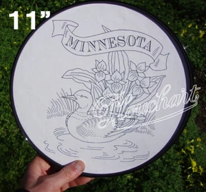 MINNESOTA Staatsvogel/Blume Malposter - Bild 1 von 2