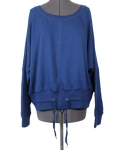 Central Park women's crew neck Dolman sleeve drawstring sweatshirt L - Picture 1 of 13