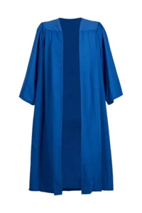 Childrens Choir Gown Age 4 5 6 7 -13 Years Kids Nursery Blue Graduation Costume - Picture 1 of 11