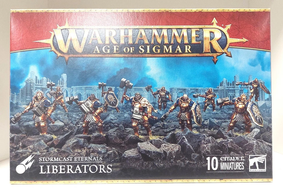Warhammer Age of Sigmar Stormcast Eternals LIBERATORS single models - Immagine 1 di 2