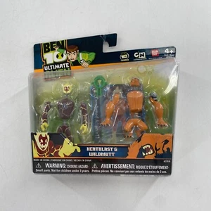 NEW Heatblast and Wildmutt Figure Alien Chamber Creation Set Ben 10 Force & - Picture 1 of 9