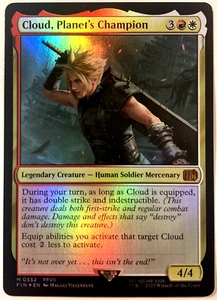 MTG Cloud, Planet's Champion (Foil) Final Fantasy 552 quasi nuovo - Foto 1 di 6