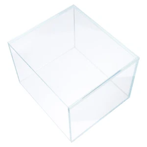 Pecera de vidrio fácil de mantener acuario pequeño para caracoles Betta Goldfish - Imagen 1 de 12