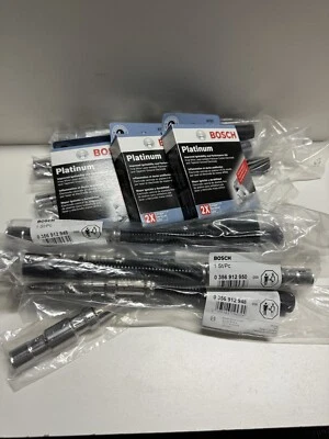 Mercedes 2002 Ignition Kit 12 Bosch 6702 Spark Plugs 12 Bosch Wires  0356912948 - Image 1 of 4