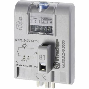 86.00.0.240.0000 Finder Multi-Function Timer Module 12V-240V AC/DC coil - Picture 1 of 2