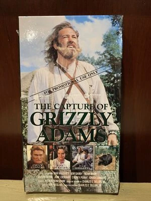 The Capture of Grizzly Adams VHS Sealed New RARE Screener Promo Dan Haggerty - Image 1 of 4