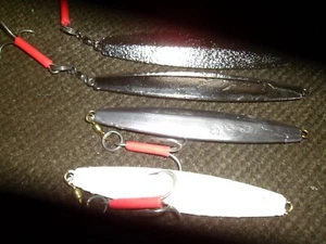 Diamond Cod Jigs SMOOTH, Glow, Chrome & RAW mit Treble Hook 5_ Jigs pro Packung - Bild 1 von 2