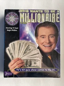 WHO WANTS TO BE A MILLIONAIRE CD-ROM 1999 Game Regis Philbin Brand New - Picture 1 of 2