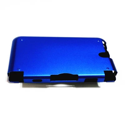Funda rígida protectora de metal de aluminio azul para Nintendo 3DS LL / 3DS XL Foto 1 de 4