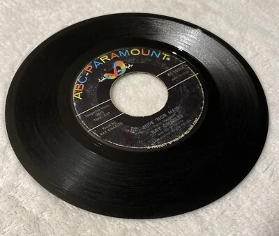 Ray Charles -At The Club /Hide ‘Nor Hair 45 RPM ABCParamount Records Vinyl VG+ - Image 1 of 2