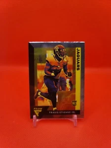 Tarjeta de novato Panini Chronicles Base Flux 2021 #8 Travis Etienne Jr. RC Jaguars - Imagen 1 de 2