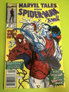 MARVEL COMIC: MARVEL TALES #237 (SPIDER-MAN VS X-MEN) 1990 - Picture 1 of 11