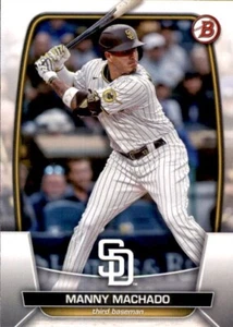 2023 BOWMAN BASE PAPER #45 MANNY MACHADO SAN DIEGO PADRES - Picture 1 of 2