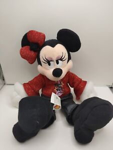 Disneyland World Parks Minnie Mouse Rock n Roll Princess vinyl pants 