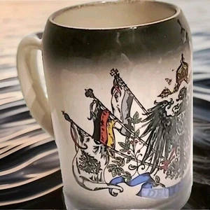 German Mug Deutschland Steinware - Stein Mug w/ Old German Eagle.  R - Bild 1 von 8