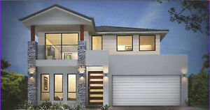 Custom House Home Building Plan 4 BedRoom & 3 BathRoom & garage with CAD File