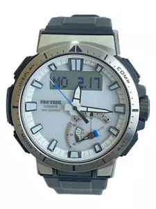 Casio PROTREK PRW-70-7JF Wristwatch Radio Wave Solar Multi-Field Line Men's - Picture 1 of 5