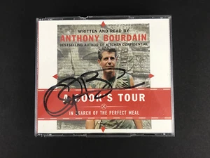 SIGNED Anthony Bourdain A Cook's Tour In Search Of The Perfect Meal 6 CDs 2001 - Picture 1 of 18