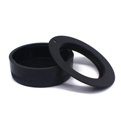 M42 lens to Nikon AI mount adapter with plate  D7100 D7200 D750  D3300+ REAR CAP - Image 1 of 4