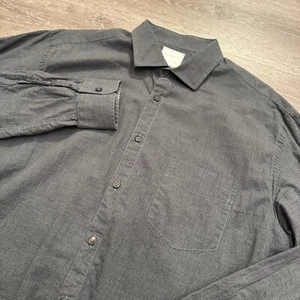Billy Reid Shirt Mens Large Gray Long Sleeve Button Up Preppy Cotton Casual - Picture 1 of 8