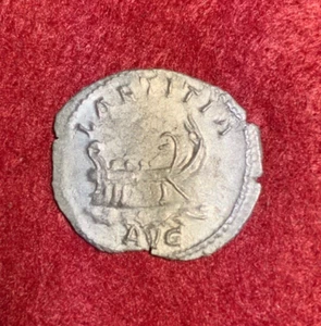 IMPERIO ROMANO: PÓSTUMO / Antoniniano 260 - 269 / LAETITIA AVG / raro /2971 - Imagen 1 de 4