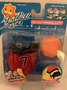 ZHU ZHU MASCOTAS HAMSTER SPORTS OUTFIT BALL SE ADAPTA A TODOS LOS HÁMSTERS * Paquete abierto - Imagen 1 de 1