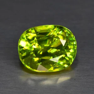1.47Ct Eye-popping Unheated Greenish Yellow With Multi Color Titanite Sphene - Picture 1 of 1