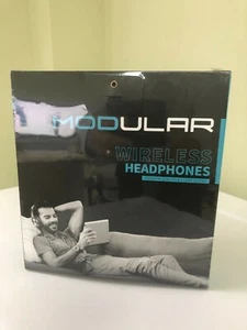 Modular Mod-1 Wireless/Aux Bluetooth Premium Headphones Black 3W*2RMS 20Hz-20KHz - Picture 1 of 2
