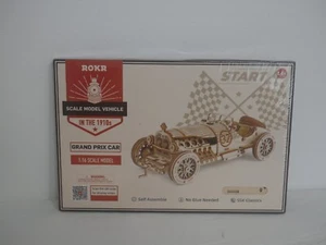 ROKR Grand Prix Car Model Kit for Adult 3D Wooden Puzzle Model Building Kit(2D1) - Picture 1 of 6
