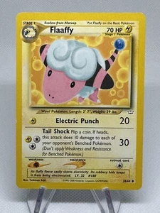Flaaffy Neo Revelation Unlimited 28/64Pokemon TCG Vintage WOTC - Picture 1 of 2