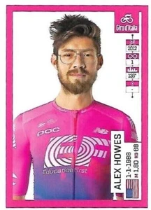 N.186 Alex Howes - Giro D'Italia 102 2019 Panini - Imagen 1 de 1
