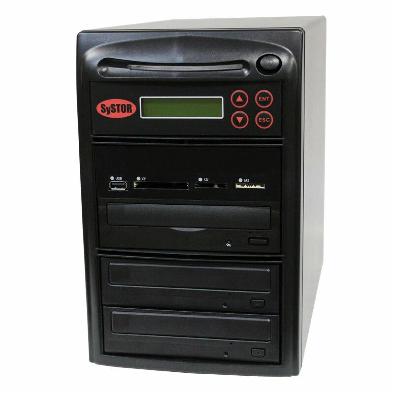 SySTOR 1-2 USB/SD/CF/MS/MMC Multi Media Backup Copier to CD DVD Duplicator - Image 1 of 1