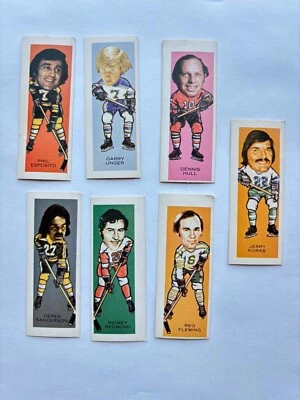 1974 NABISCO SUGAR DADDY PRO FACES SET - Hull, Sanderson, Flemming 7 diferent - Image 1 of 2