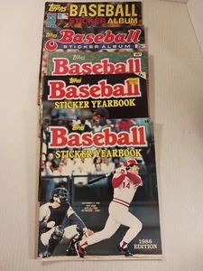 Topps Baseball Sticker Album yearbook LOT 1982-1986 lot 5 - Picture 1 of 11
