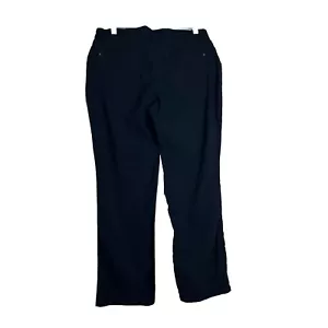 DKNY Jeans Women's Straight Leg Pants Black Size 4 - Picture 1 of 7