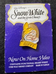 Disney Pin - Disney Store - Snow White Set - Happy - #4681 - 1994 - Picture 1 of 1