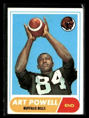 1968 Topps #71 Art Powell EX+/NM - Image 1 of 2