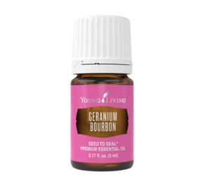 Young Living Essential Oils Geranium Bourbon 5 ml - New Sealed * Free Shipping - Picture 1 of 1